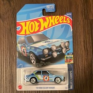 ‘70 Ford Escort RS1600 Rally Champs Hot Wheels 2022